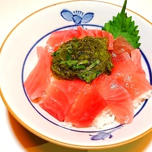 めかぶ☆マグロ丼